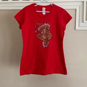 Girls Grinch Tee